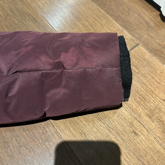 Oxygen down filled coat with real fox fur sz S - Picture 3 of 8